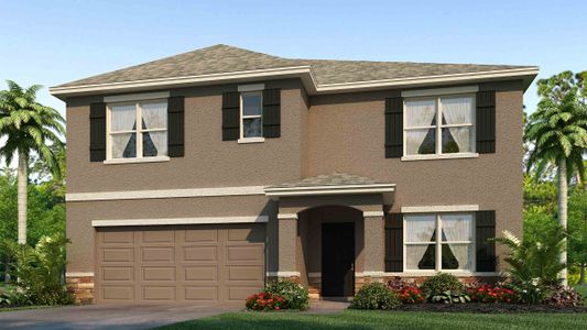 New construction Single-Family house 3120 Silver Date Dr, Wimauma, FL 33598 Hayden- photo 0 0