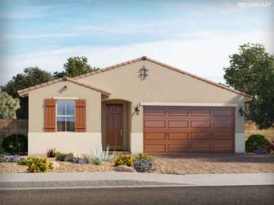 New construction Single-Family house 20179 W Badgett Lane, Litchfield Park, AZ 85340 Leslie- photo 0