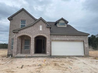 New construction Single-Family house 404 Emory Peak Lane, New Caney, TX 77357 Pendelton- photo 0 0