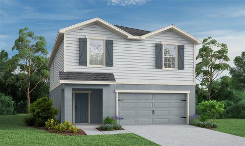 New construction Single-Family house 1329 Cascade Drive, Davenport, FL 33837 Seabrooke II- photo 0