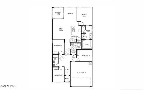 New construction Single-Family house 35395 W Cartegna Lane, Maricopa, AZ 85138 Mason- photo 1