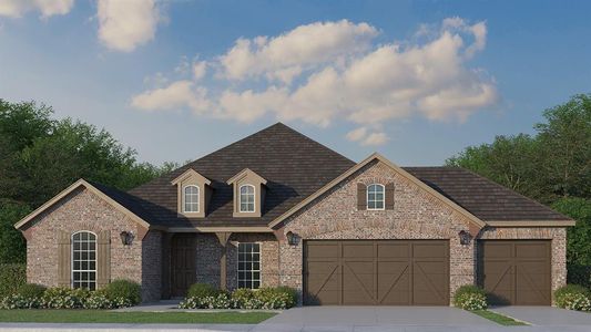 New construction Single-Family house 4237 Tower Bluff Road, Midlothian, TX 76065 Plan 1688- photo 0