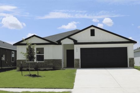 New construction Single-Family house 132 Lazy Lizzy Road, Jarrell, TX 76537 Blanco- Eastern Wells- photo 0