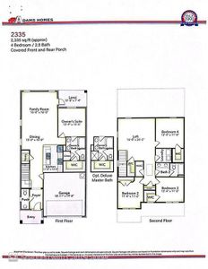 New construction Single-Family house 4332 W Bayou Maison Circle, Dickinson, TX 77539 Plan 2335- photo 2 2