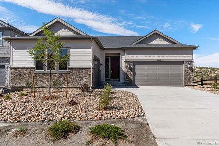 New construction Single-Family house 3869 Descent Street, Castle Rock, CO 80108 Columbine- photo 0