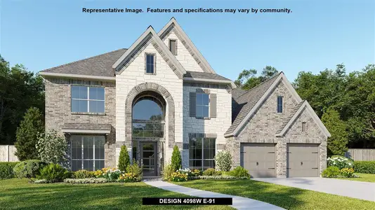 New construction Single-Family house Design 4098W, 108 Capano Creek, Boerne, TX 78006 - photo