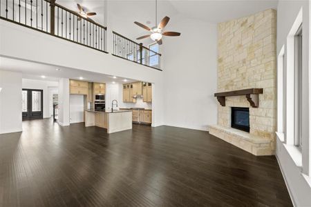 New construction Single-Family house 5932 Halls Lake Loop, Fort Worth, TX 76179 Cleveland (2836-DV-40)- photo 17 17