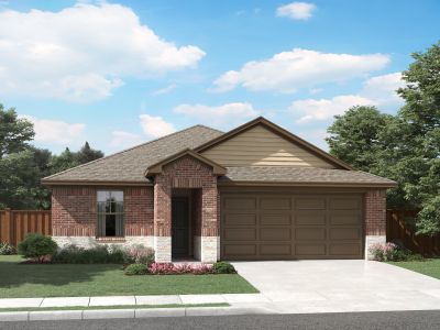 New construction Single-Family house 10449 Potawatomi Lane, Fort Worth, TX 76179 The Callaghan- photo 1 1