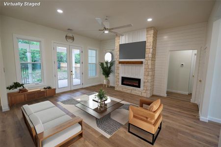 New construction Single-Family house 44 Whistling Wind Ln, Wimberley, TX 78676 - photo 7 7