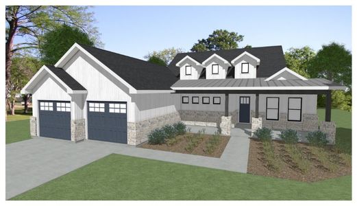 New construction Single-Family house 100 Hamilton Branch, Liberty Hill, TX 78642 - photo 0