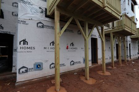 New construction Townhouse house 1005 Harmony Trail, Durham, NC 27703 Oakwell- photo 1 1