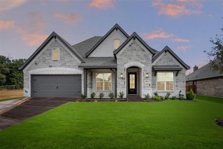 New construction Single-Family house 3312 Beverly Hills Street, Burleson, TX 76028 Concept 2464- photo 0