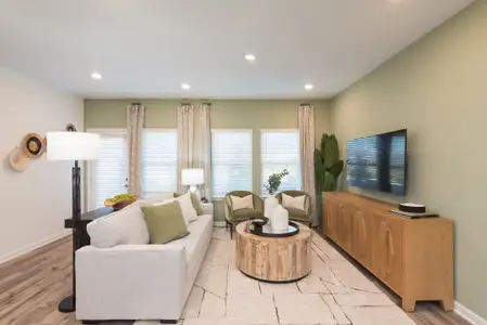 A bright and open-living area for you to enjoy time with your loved ones.