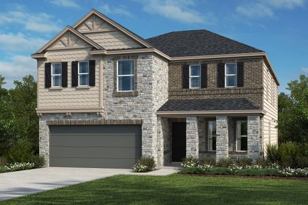 New construction Single-Family house Plan 2898 Modeled, 4805 Delancey Drive, Manor, TX 78653 - photo