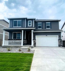 New construction Single-Family house 18390 Prince Hill Circle, Parker, CO 80134 The Hennessy- photo 0 0