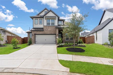 New construction Single-Family house 26319 Aurora Sky Road, Hockley, TX 77447 Lorne- photo 0 0