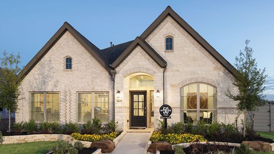 New construction Single-Family house 200 Barton Oak Trail, Georgetown, TX 78628 - photo 0