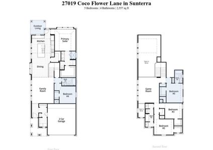 New construction Single-Family house 27019 Coco Flower Lane, Katy, TX 77493 Easton Plan- photo 42 42