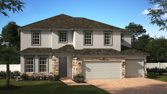 New construction Single-Family house 2025 Rainier Dr, Kissimmee, FL 34746 Exbury- photo