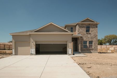 New construction Single-Family house 12303 Flatiron Way, San Antonio, TX 78002 Magellan- photo 0