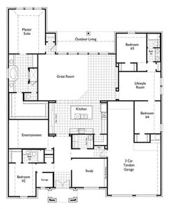 New construction Single-Family house 2237 Roaming Trail, Northlake, TX 76247 272 Plan- photo 2 2
