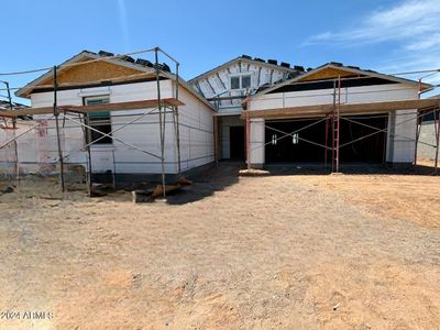New construction Single-Family house 47317 W Cansados Road, Maricopa, AZ 85139 Topaz Homeplan- photo 4 4
