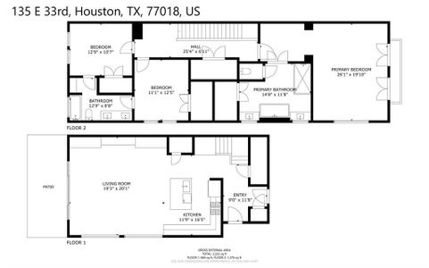 Floorplan of 153 E 33rd St.