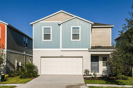 New construction Single-Family house 14432 Meadow Bird Avenue, Lithia, FL 33547 Marbella- photo 0