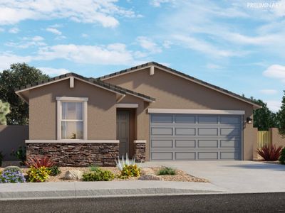 New construction Single-Family house 17420 W Mission Lane, Waddell, AZ 85355 Carson- photo