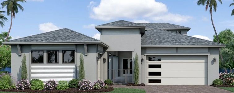 New construction Single-Family house Osprey 2 (Flight Collection), 9274 Sanders Tree Loop, Wesley Chapel, FL 33545 - photo