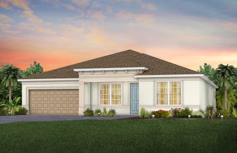 New construction Single-Family house 11236 Rising Sun Street, Orlando, FL 32829 Merlot- photo 0