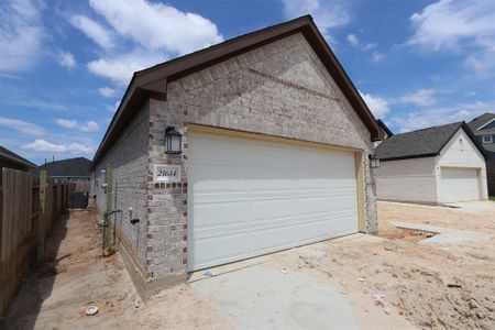 New construction Single-Family house 21614 Wave Hollow Drive, Cypress, TX 77433 Primrose - Smart Series- photo 0