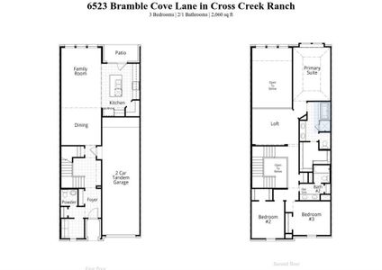 New construction Condo/Apt house 6523 Bramble Cove Lane, Fulshear, TX 77441 Chester Plan- photo 2 2