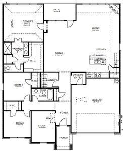 New construction Single-Family house 1409 Red Clover Avenue, Van Alstyne, TX 75495 Brixton F- photo 1 1