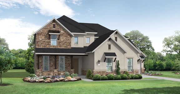 New construction Single-Family house Huxley (3849-CL-60), 100 Barefoot Park Lane, Georgetown, TX 78628 - photo