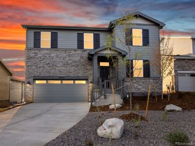 New construction Single-Family house 24027 E Atlantic Place, Aurora, CO 80018 The Chatfield- photo 0