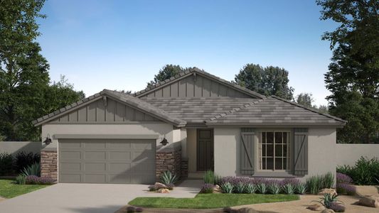 Craftsman Elevation | Fremont | The Villages at North Copper Canyon – Peak Series | New homes in Surprise, Arizona | Landsea Homes