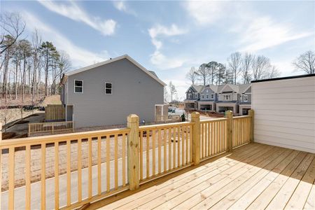 New construction Townhouse house 1284 Ainsworth Alley, Unit Lot 55, Sugar Hill, GA 30518 The Lynwood- photo 42 42
