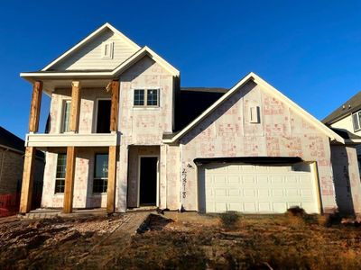 New construction Single-Family house 27318 Blue Sand Drive, Katy, TX 77493 Aubrey Homeplan- photo 1 1