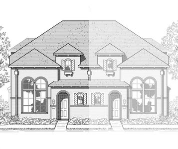 New construction Townhouse house 14416 Walsh Avenue, Aledo, TX 76008 Bolton Plan- photo 0 0