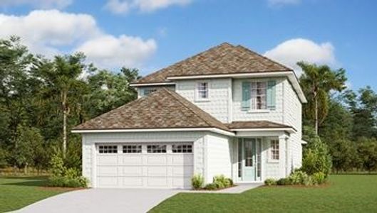 New construction Single-Family house The Tarpon at Seabrook Village, 78 Sienna Palm Drive, Ponte Vedra Beach, FL 32081 - photo