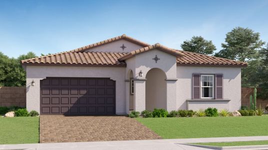 New construction Single-Family house 23026 E Lords Way, Queen Creek, AZ 85142 Juniper Plan 4584- photo 0 0