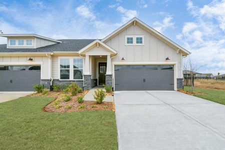 New construction Townhouse house 24114 Pine Square Trail, Katy, TX 77493 Cibola- photo 0