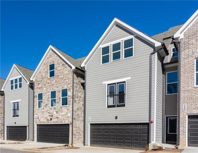 New construction Townhouse house 128 Prominence Alley Sw, Unit Lot #6, Marietta, GA 30008 - photo 0