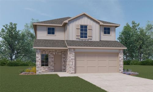 New construction Single-Family house 1531 Merulana Ln, Richmond, TX 77406 Rachel - photo 0