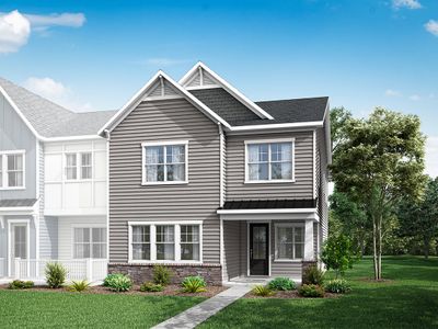 New construction Townhouse house 5907 Wetlands Alley, Charlotte, NC 28215 - photo 4 4