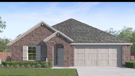 New construction Single-Family house 929 Arkan Ln, Fort Worth, TX 76120 BERGAMOT- photo 0