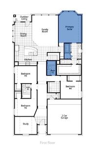 New construction Single-Family house 2306 Lambert Drive, Katy, TX 77493 Davenport Plan- photo 1 1