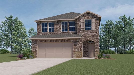 New construction Single-Family house 609 New Dawn Drive, Lavon, TX 75166 X30G Grace- photo 0