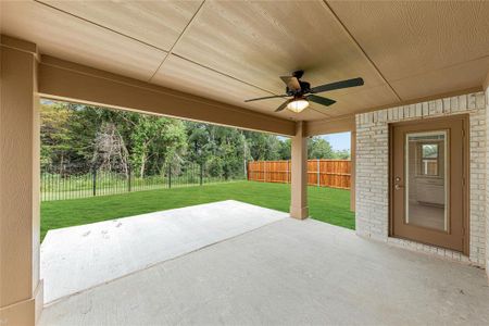 New construction Single-Family house 207 Dove Haven Drive, Wylie, TX 75098 Carolina III- photo 34 34